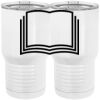 20 oz. Tall Stainless Steel Vacuum Insulated Tumbler White Thumbnail