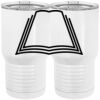 20 oz. Tall Stainless Steel Vacuum Insulated Tumbler White Thumbnail