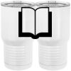 20 oz. Tall Stainless Steel Vacuum Insulated Tumbler White Thumbnail
