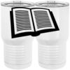 20 oz. Tall Stainless Steel Vacuum Insulated Tumbler White Thumbnail