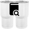20 oz. Tall Stainless Steel Vacuum Insulated Tumbler White Thumbnail
