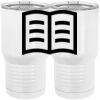 20 oz. Tall Stainless Steel Vacuum Insulated Tumbler White Thumbnail