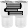 20 oz. Tall Stainless Steel Vacuum Insulated Tumbler White Thumbnail