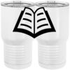 20 oz. Tall Stainless Steel Vacuum Insulated Tumbler White Thumbnail