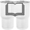 20 oz. Tall Stainless Steel Vacuum Insulated Tumbler White Thumbnail