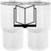20 oz. Tall Stainless Steel Vacuum Insulated Tumbler White Thumbnail