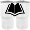 20 oz. Tall Stainless Steel Vacuum Insulated Tumbler White Thumbnail