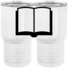 20 oz. Tall Stainless Steel Vacuum Insulated Tumbler White Thumbnail