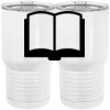 20 oz. Tall Stainless Steel Vacuum Insulated Tumbler White Thumbnail