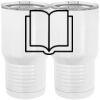 20 oz. Tall Stainless Steel Vacuum Insulated Tumbler White Thumbnail