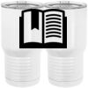 20 oz. Tall Stainless Steel Vacuum Insulated Tumbler White Thumbnail