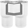 20 oz. Tall Stainless Steel Vacuum Insulated Tumbler White Thumbnail