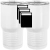 20 oz. Tall Stainless Steel Vacuum Insulated Tumbler White Thumbnail