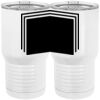 20 oz. Tall Stainless Steel Vacuum Insulated Tumbler White Thumbnail