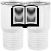 20 oz. Tall Stainless Steel Vacuum Insulated Tumbler White Thumbnail