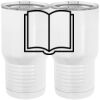 20 oz. Tall Stainless Steel Vacuum Insulated Tumbler White Thumbnail