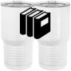 20 oz. Tall Stainless Steel Vacuum Insulated Tumbler White Thumbnail