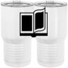 20 oz. Tall Stainless Steel Vacuum Insulated Tumbler White Thumbnail
