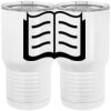 20 oz. Tall Stainless Steel Vacuum Insulated Tumbler White Thumbnail