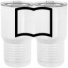 20 oz. Tall Stainless Steel Vacuum Insulated Tumbler White Thumbnail