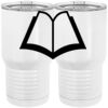 20 oz. Tall Stainless Steel Vacuum Insulated Tumbler White Thumbnail