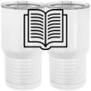 20 oz. Tall Stainless Steel Vacuum Insulated Tumbler White Thumbnail