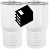 20 oz. Tall Stainless Steel Vacuum Insulated Tumbler White Thumbnail