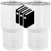 20 oz. Tall Stainless Steel Vacuum Insulated Tumbler White Thumbnail