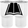 20 oz. Tall Stainless Steel Vacuum Insulated Tumbler White Thumbnail
