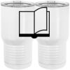 20 oz. Tall Stainless Steel Vacuum Insulated Tumbler White Thumbnail