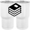 20 oz. Tall Stainless Steel Vacuum Insulated Tumbler White Thumbnail