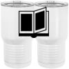 20 oz. Tall Stainless Steel Vacuum Insulated Tumbler White Thumbnail