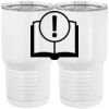 20 oz. Tall Stainless Steel Vacuum Insulated Tumbler White Thumbnail