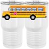 20 oz. Tall Stainless Steel Vacuum Insulated Tumbler White Thumbnail