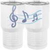 20 oz. Tall Stainless Steel Vacuum Insulated Tumbler White Thumbnail
