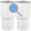 20 oz. Tall Stainless Steel Vacuum Insulated Tumbler White Thumbnail