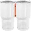 20 oz. Tall Stainless Steel Vacuum Insulated Tumbler White Thumbnail