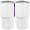 20 oz. Tall Stainless Steel Vacuum Insulated Tumbler White Thumbnail
