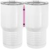 20 oz. Tall Stainless Steel Vacuum Insulated Tumbler White Thumbnail