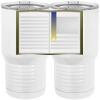 20 oz. Tall Stainless Steel Vacuum Insulated Tumbler White Thumbnail