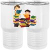 20 oz. Tall Stainless Steel Vacuum Insulated Tumbler White Thumbnail