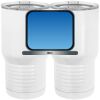 20 oz. Tall Stainless Steel Vacuum Insulated Tumbler White Thumbnail