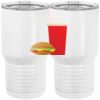 20 oz. Tall Stainless Steel Vacuum Insulated Tumbler White Thumbnail