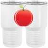 20 oz. Tall Stainless Steel Vacuum Insulated Tumbler White Thumbnail