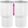 20 oz. Tall Stainless Steel Vacuum Insulated Tumbler White Thumbnail