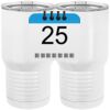20 oz. Tall Stainless Steel Vacuum Insulated Tumbler White Thumbnail