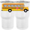 20 oz. Tall Stainless Steel Vacuum Insulated Tumbler White Thumbnail