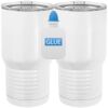 20 oz. Tall Stainless Steel Vacuum Insulated Tumbler White Thumbnail
