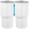 20 oz. Tall Stainless Steel Vacuum Insulated Tumbler White Thumbnail