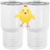 20 oz. Tall Stainless Steel Vacuum Insulated Tumbler White Thumbnail